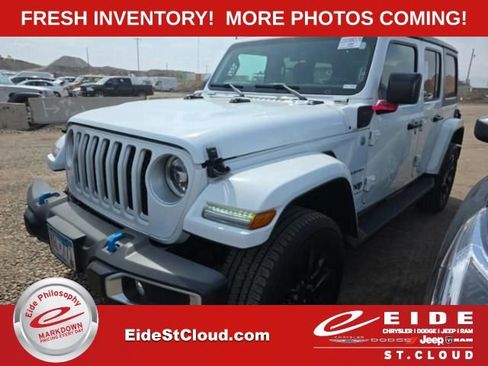 Used 2023 Jeep Wrangler Unlimited Sahara w/ Cold Weather Group image 1