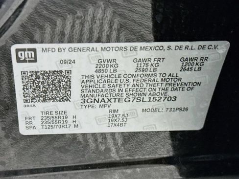 Used 2025 Chevrolet Equinox RS w/ Safety and Technology Package AWD/4WD image 37