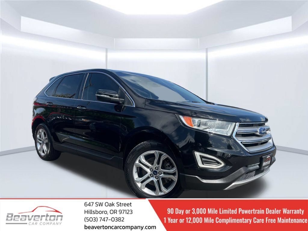 Used 2018 Ford Edge Titanium w/ Technology Package AWD/4WD 360° Tour