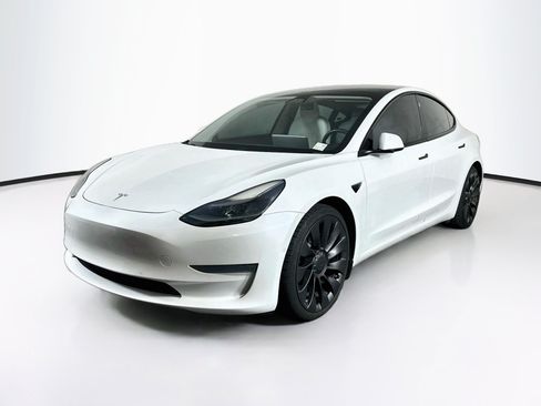 Used 2021 Tesla Model 3 Performance AWD/4WD image 3