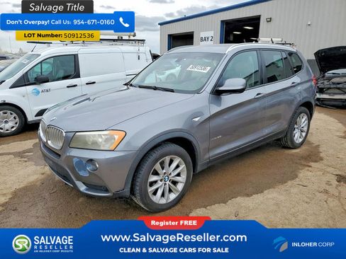 Used 2013 BMW X3 xDrive28i AWD/4WD image 1
