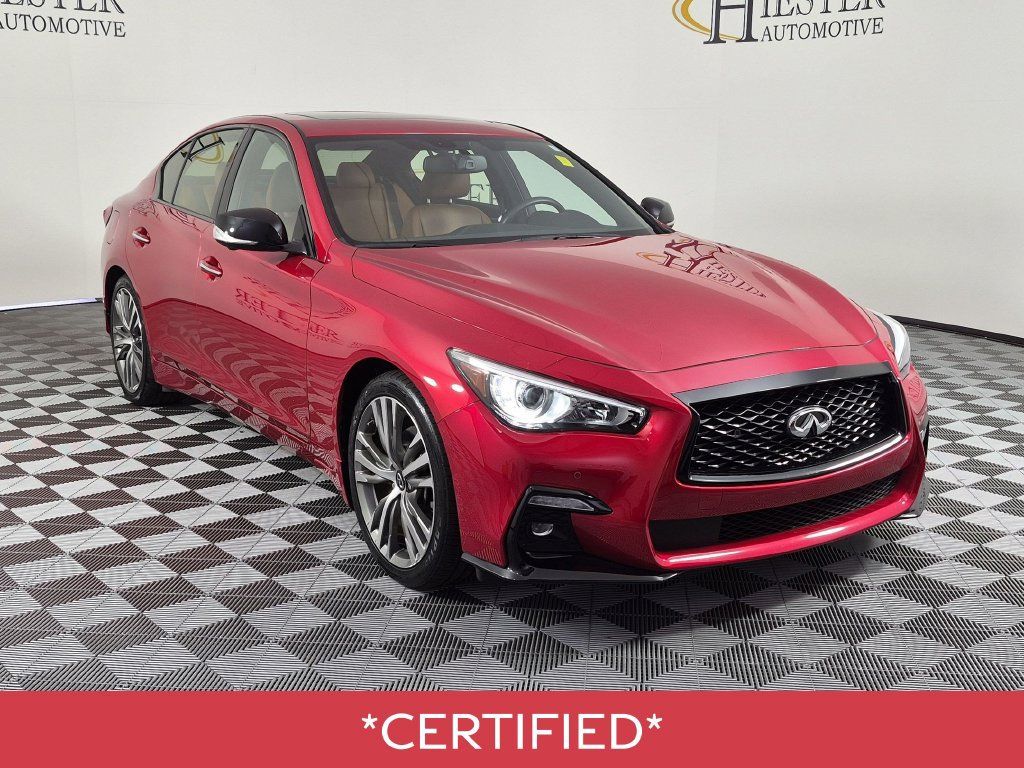 Used 2023 INFINITI Q50 Sensory RWD image 2