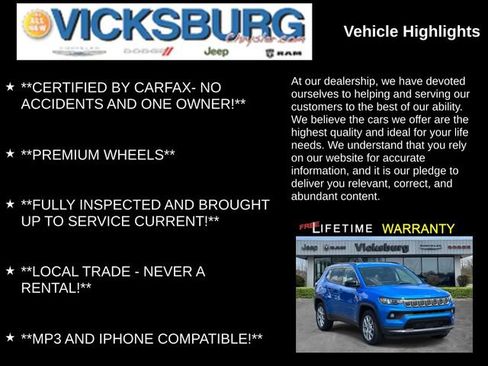 Used 2022 Jeep Compass Latitude AWD/4WD image 13