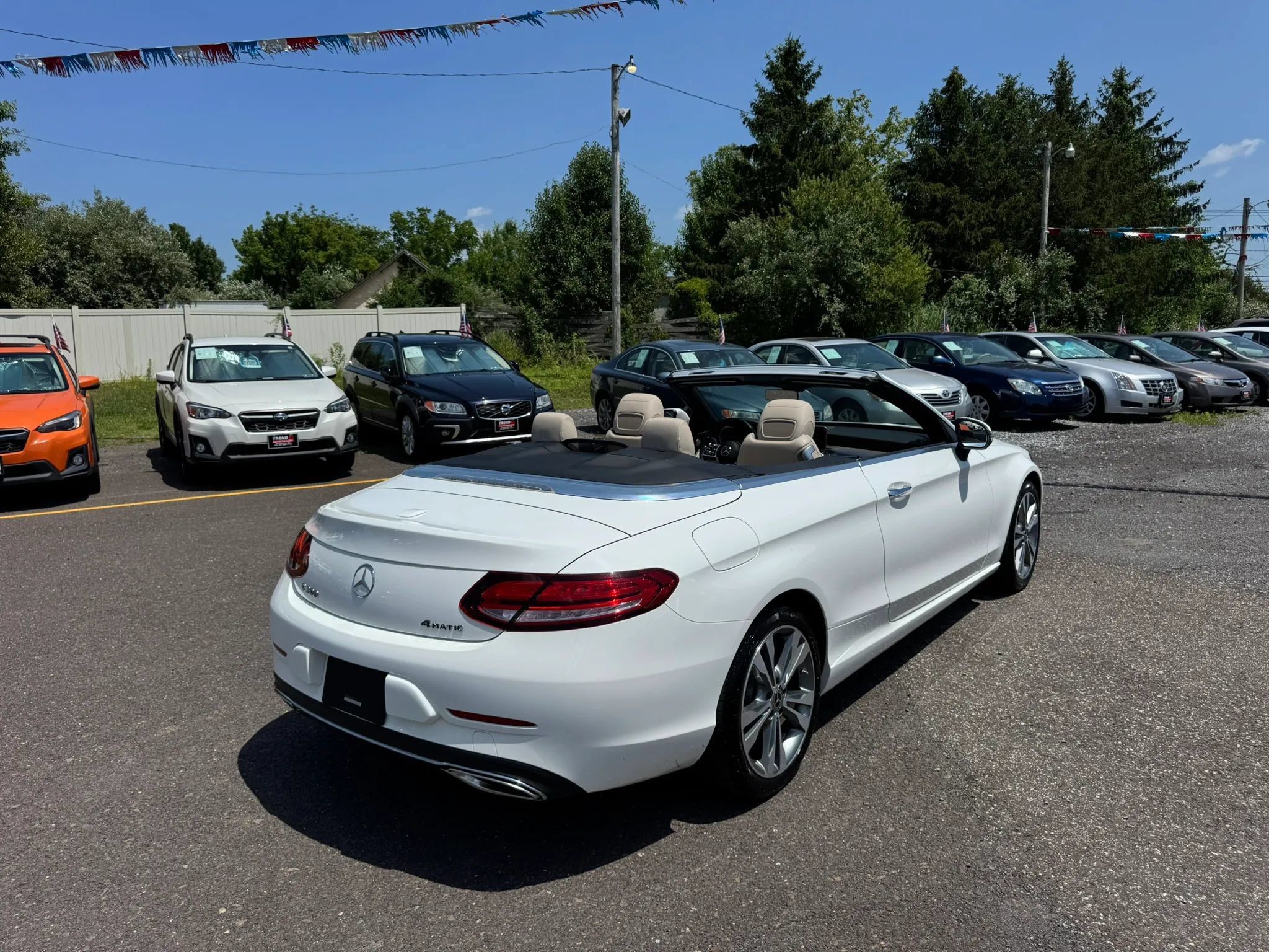 Used 2021 Mercedes-Benz C 300 4MATIC Cabriolet image 3