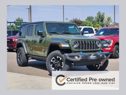 Certified 2024 Jeep Wrangler Unlimited Rubicon 4xe w/ Technology Group