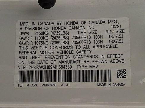 Used 2021 Honda CR-V EX-L image 28