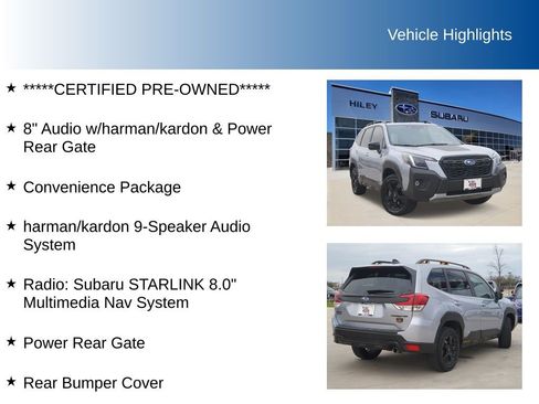 Certified 2024 Subaru Forester Wilderness w/ Convenience Package image 5