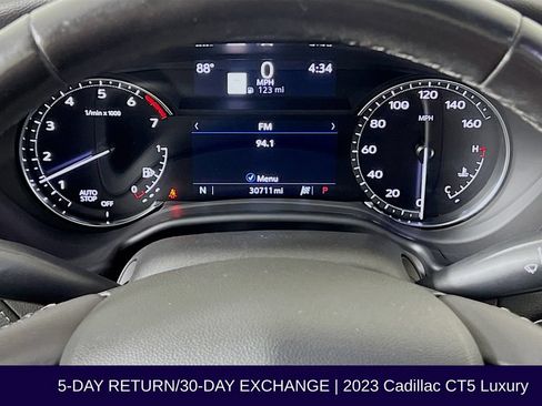 Used 2023 Cadillac CT5 Luxury w/ Sun And Sound Package AWD/4WD image 16