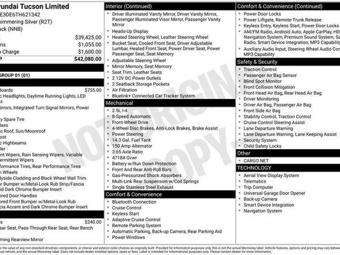 Used 2026 Hyundai Tucson Limited FWD image 20