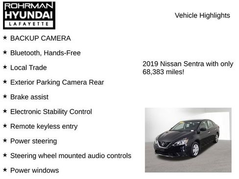 Used 2019 Nissan Sentra S FWD image 7