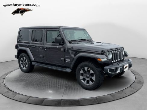 Used 2020 Jeep Wrangler Unlimited Sahara w/ Uconnect 4C Nav & Sound Group image 1