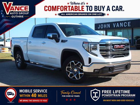 Used 2025 GMC Sierra 1500 SLT w/ SLT Premium Package AWD/4WD image 1