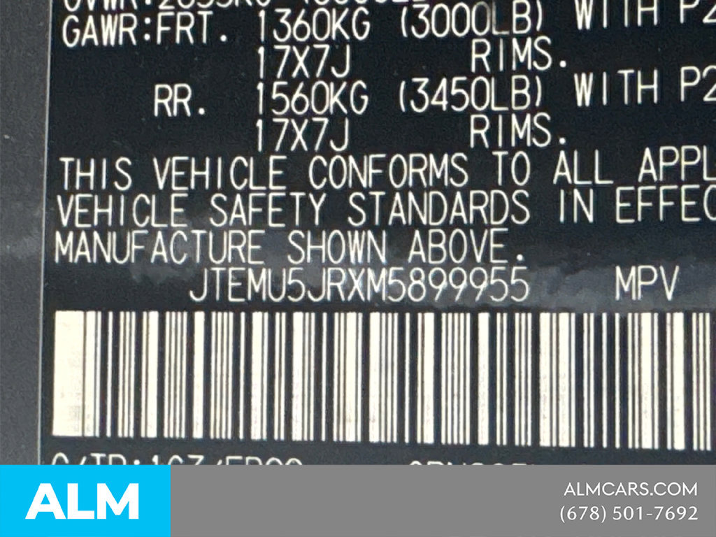 Used 2021 Toyota 4Runner SR5 AWD/4WD image 34