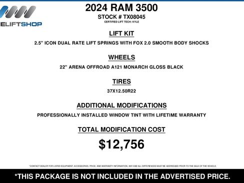 Used 2024 RAM 3500 Laramie w/ Night Edition image 2