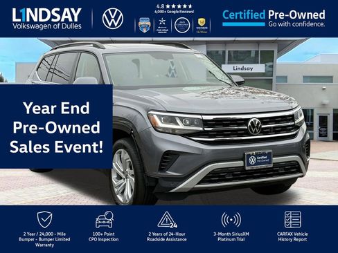 Used 2022 Volkswagen Atlas SE image 1