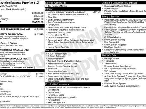 Used 2022 Chevrolet Equinox Premier FWD image 7