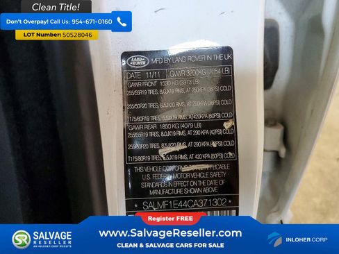 Used 2012 Land Rover Range Rover Supercharged AWD/4WD image 17