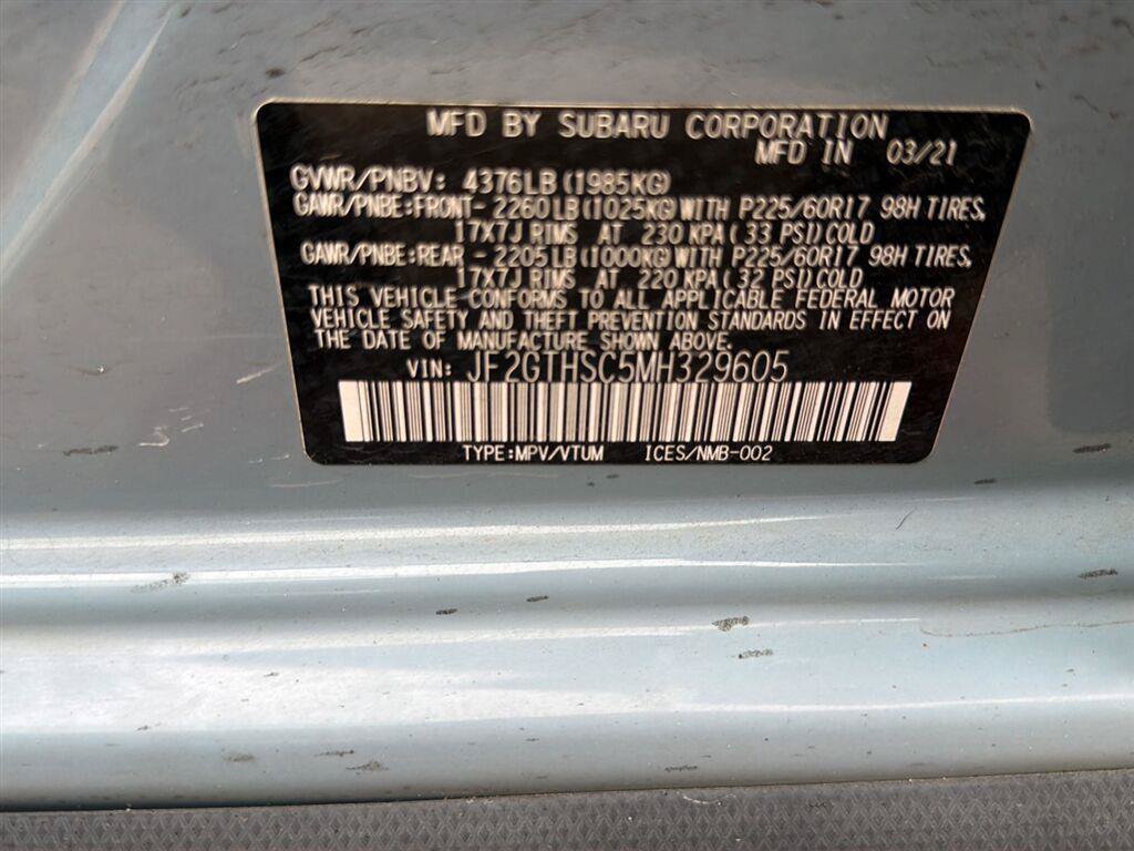 Used 2021 Subaru Crosstrek 2.5i Sport w/ Moonroof Package AWD/4WD image 2