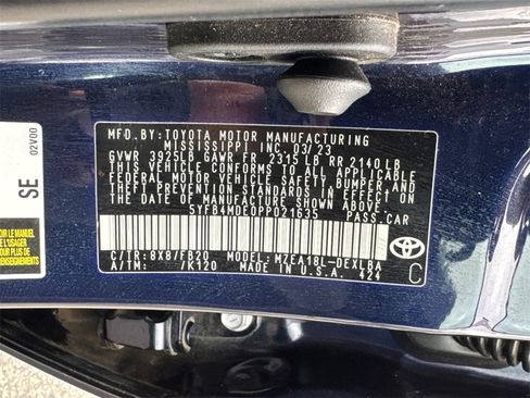 Certified 2023 Toyota Corolla LE image 31