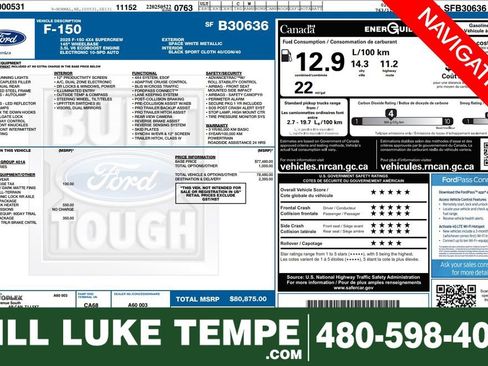 Used 2025 Ford F150 Tremor w/ Tow/Haul Package AWD/4WD image 1