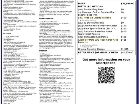 Used 2022 Nissan Rogue Platinum w/ Head-Up Display Package image 2