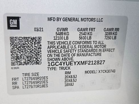 Used 2021 Chevrolet Silverado 3500 LTZ w/ LTZ Premium Package AWD/4WD image 34