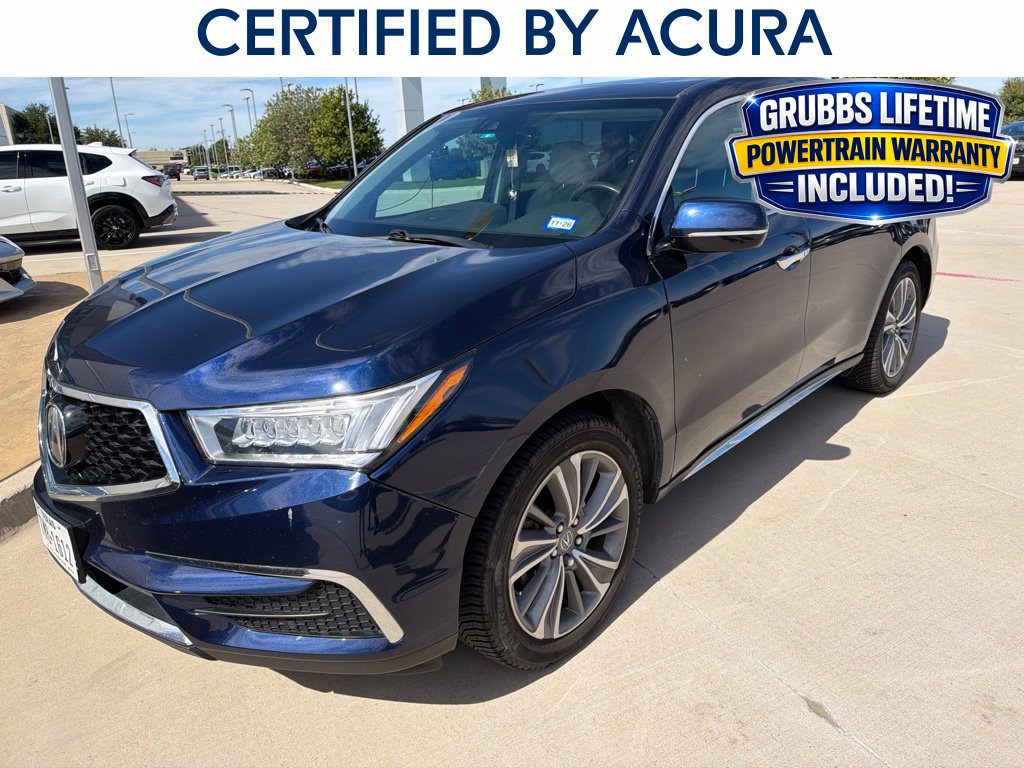 Used 2018 Acura MDX w/ Technology Package AWD/4WD image 1