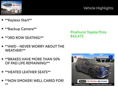 Used 2023 Toyota Highlander XSE AWD/4WD image 20