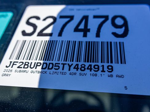 New 2026 Subaru Outback Limited AWD/4WD image 50