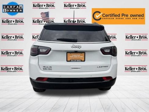 Certified 2025 Jeep Compass Limited w/ Elite Group AWD/4WD image 6