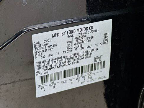 Certified 2021 Ford Edge ST w/ Equipment Group 401A image 22