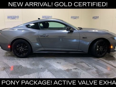 Certified 2025 Ford Mustang GT Premium w/ Mustang Nite Pony Package RWD image 2