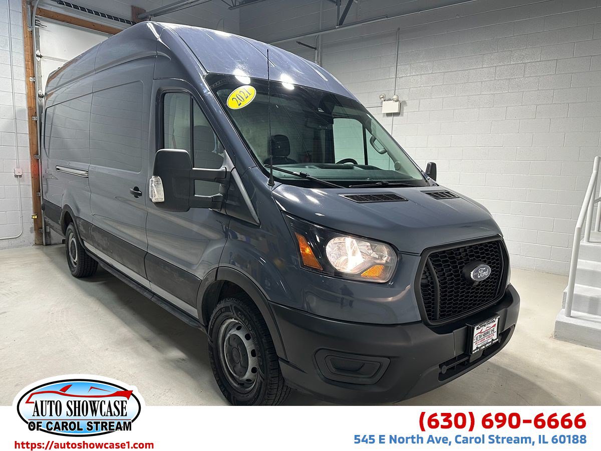 Used 2021 Ford Transit 250 148 High Roof Extended w/ Parcel Delivery Package RWD image 1