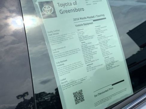 Used 2016 MAZDA MAZDA6 Touring FWD image 35