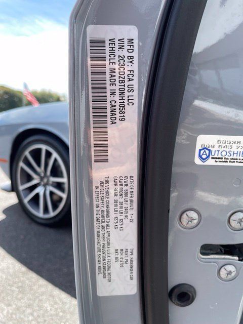 Used 2022 Dodge Challenger R/T w/ Plus Package RWD image 32