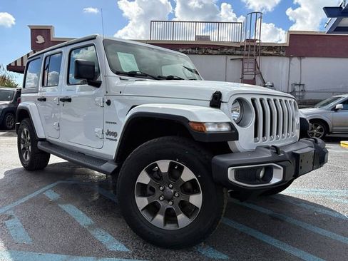 Used 2018 Jeep Wrangler Unlimited Sahara AWD/4WD image 1