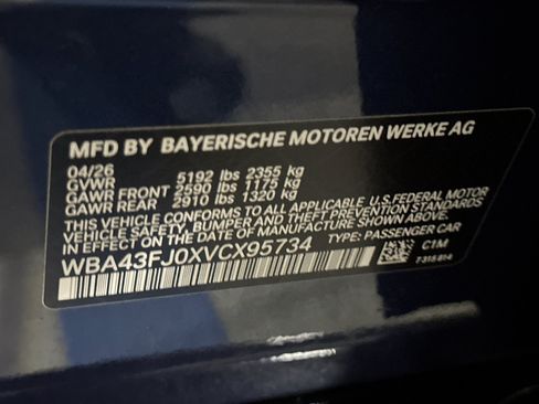 New 2027 BMW 530i w/ M Sport Package RWD image 27