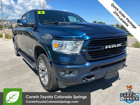 Used 2022 RAM 1500 Laramie w/ Sport Appearance Package AWD/4WD image 1