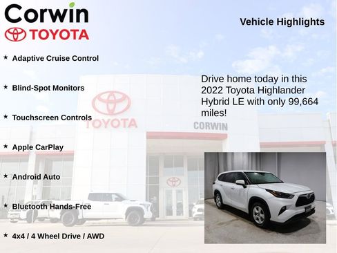 Used 2022 Toyota Highlander LE image 6