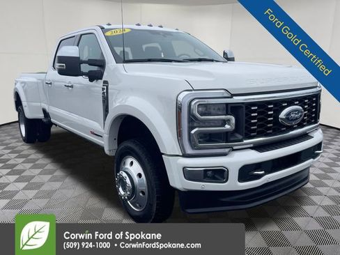 Certified 2024 Ford F450 Platinum w/ Camper Package image 1