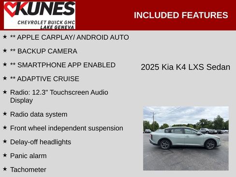 Used 2025 Kia K4 FWD image 2