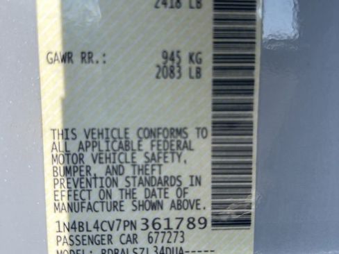 Used 2023 Nissan Altima 2.5 SR FWD image 42