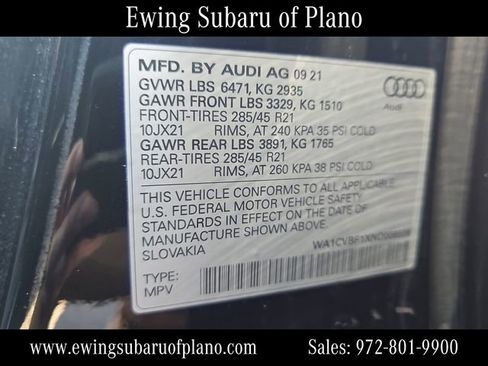 Used 2022 Audi Q8 Prestige w/ Prestige Package image 31