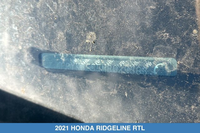 Certified 2021 Honda Ridgeline RTL image 4