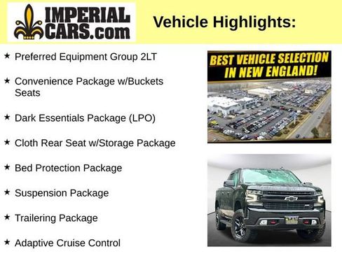 Used 2021 Chevrolet Silverado 1500 LT Trail Boss w/ Bed Protection Package AWD/4WD image 8