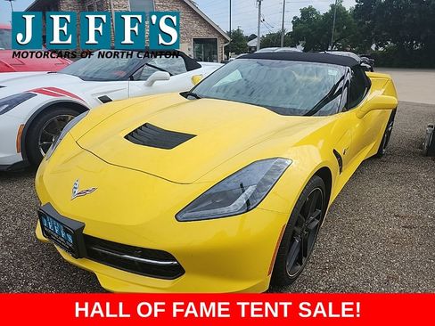 Used 2019 Chevrolet Corvette Stingray Convertible Z51 2LT RWD image 1