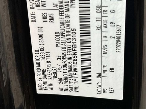 Used 2022 Ford F150 XLT w/ Equipment Group 302A High image 29