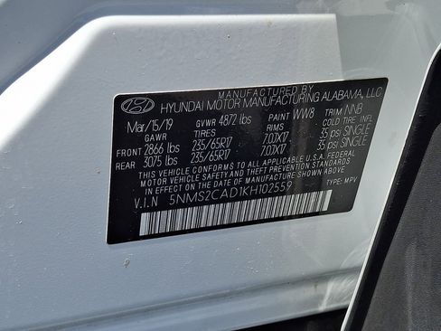 Used 2019 Hyundai Santa Fe SE AWD/4WD image 26