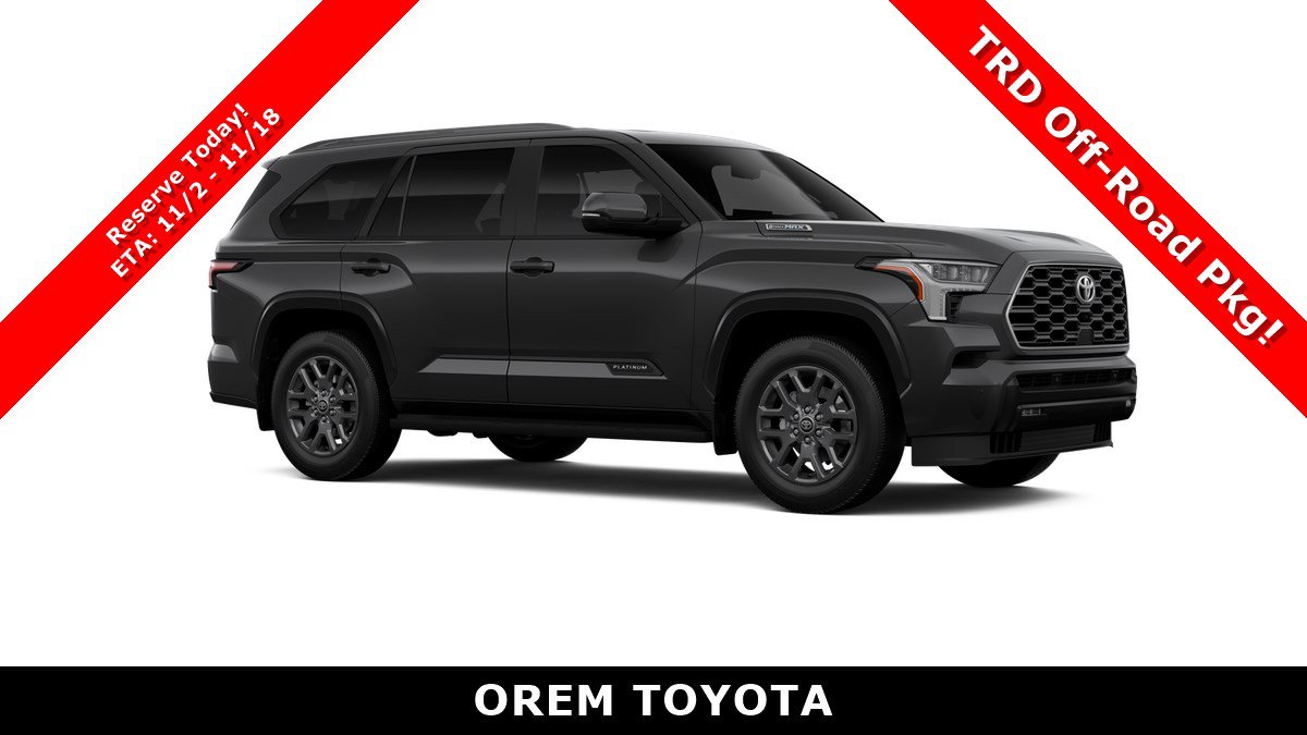 New 2026 Toyota Sequoia Platinum AWD/4WD image 14