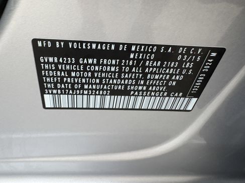 Used 2015 Volkswagen Jetta SE FWD image 29
